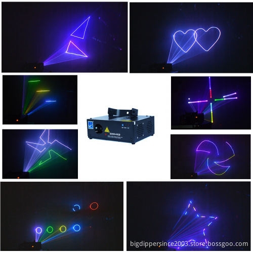 dj lights Big Dipper Betopper Seven Stars B2000+RGB DMX Scanner Laser Lights